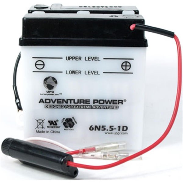 Universal Power Group Universal Power Conventional 6 Volt Battery UN585001
